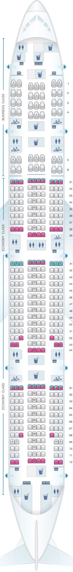 boeing 777 300 philippine airlines seat map